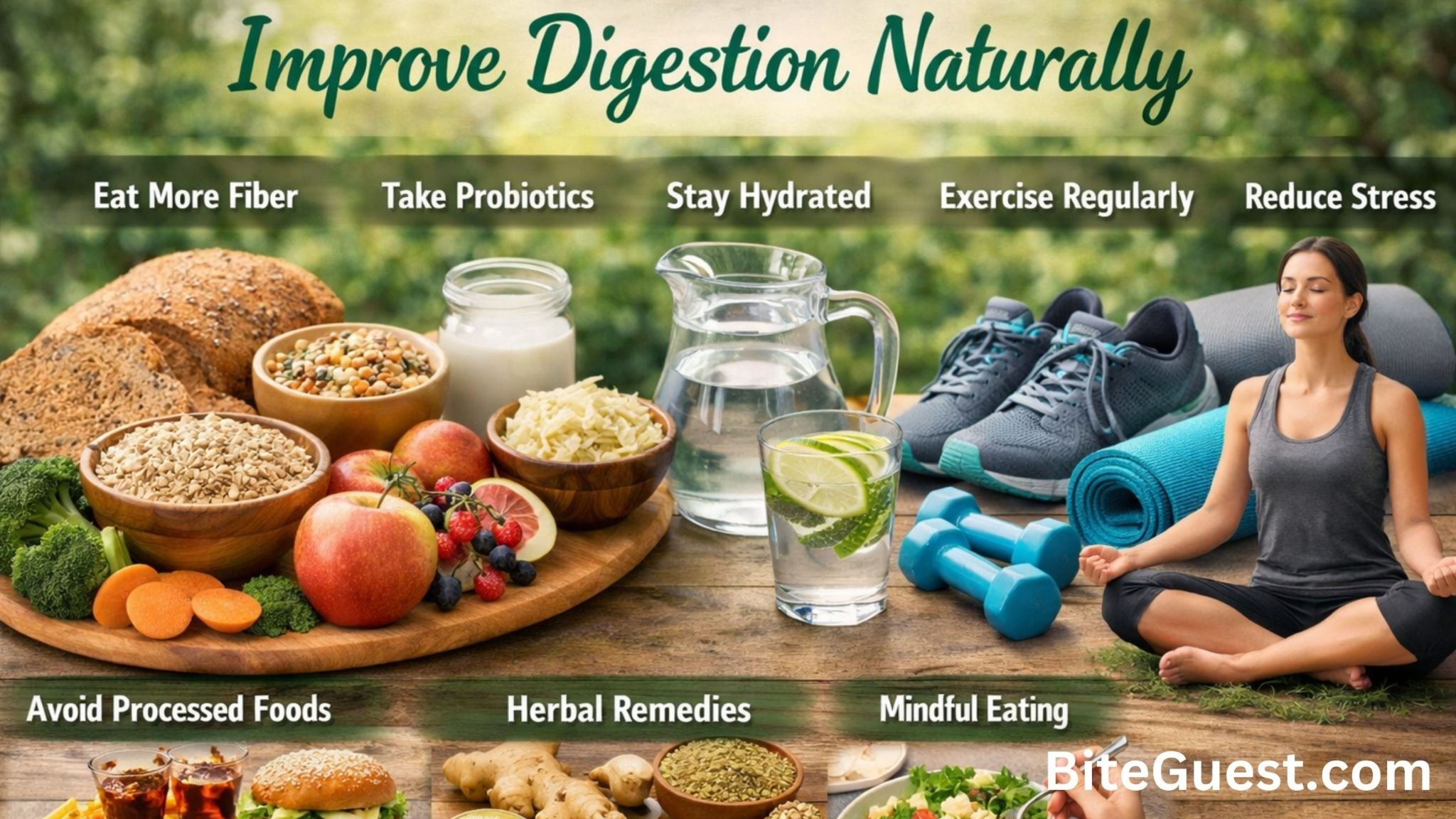 Improve digestion naturally
