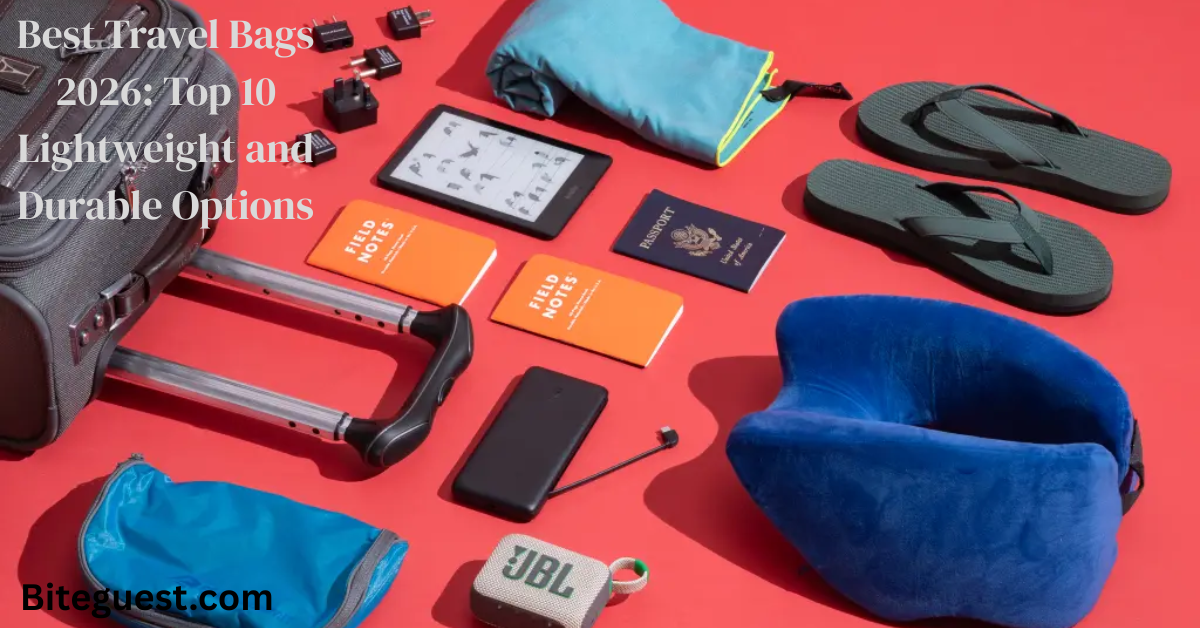 Best Travel Bags 2026: Top 10 Lightweight and Durable Options
